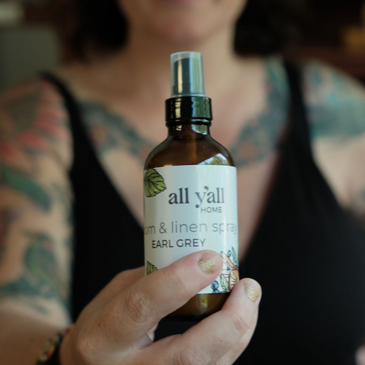 Earl Grey Room & Linen Spray | Bergamot, Musk + Tea Leaves