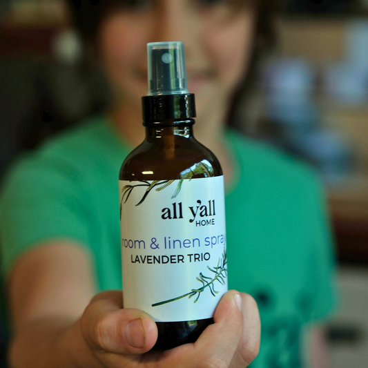 Lavender Herb Trio Room & Linen Spray | Lavender, Rosemary + Eucalyptus