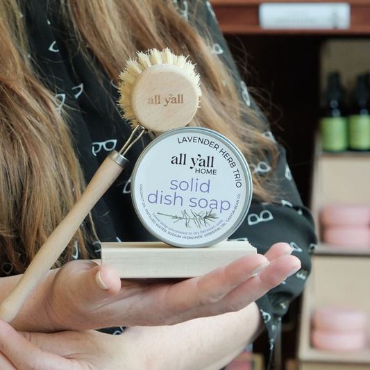 Solid Dish Soap in Tin