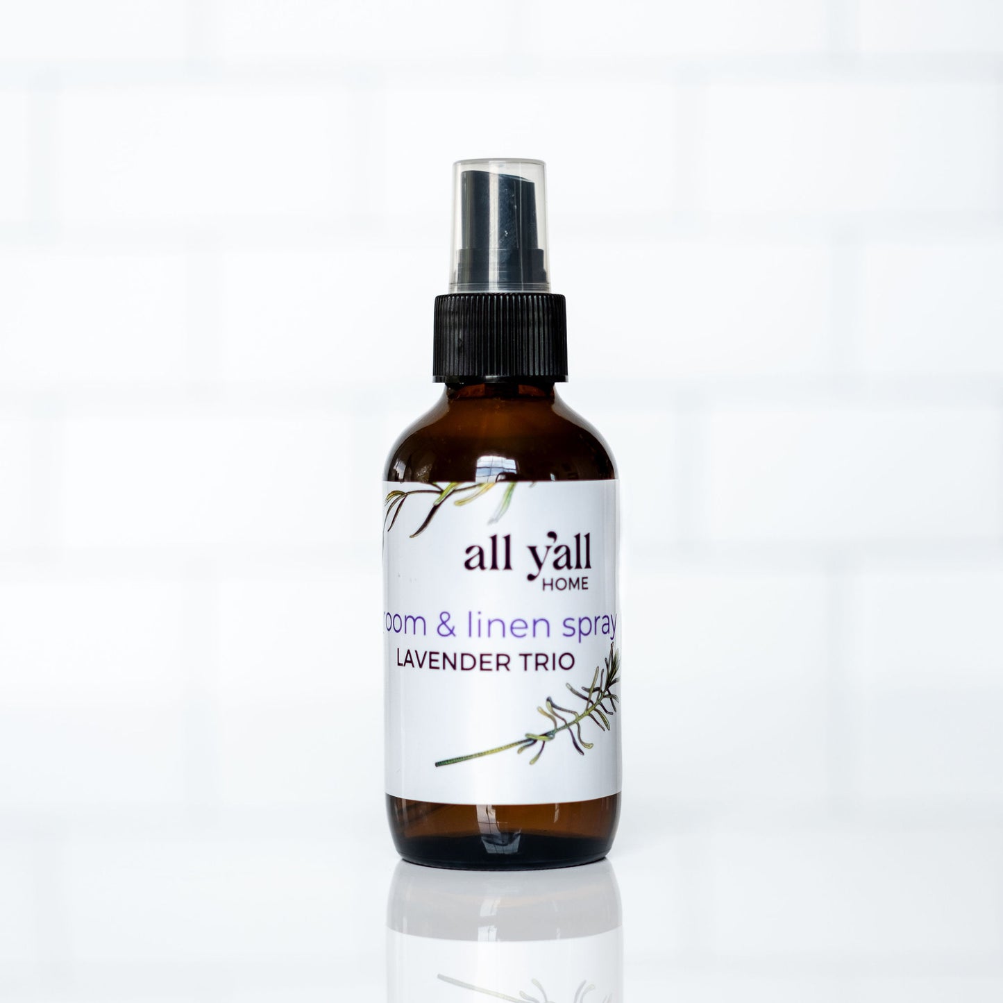 Lavender Herb Trio Room & Linen Spray | Lavender, Rosemary + Eucalyptus
