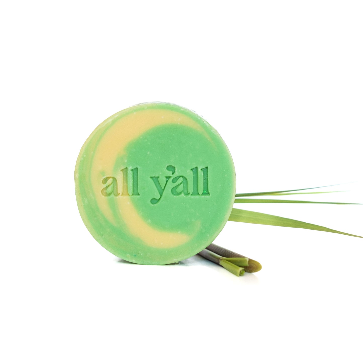 Artisan soap with lemongrass for a bright, grassy and herbaceous scent | All Y'all Skincare