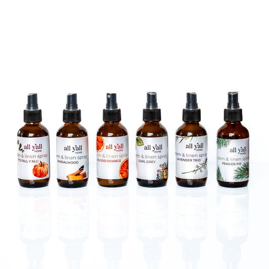 Sandalwood Room & Linen Spray | Palo Santo, Amber + Citrus