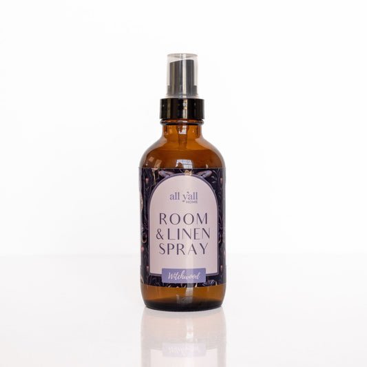 Witchwood Room & Linen Spray | Amber, Herbal Notes + Smoky Oud