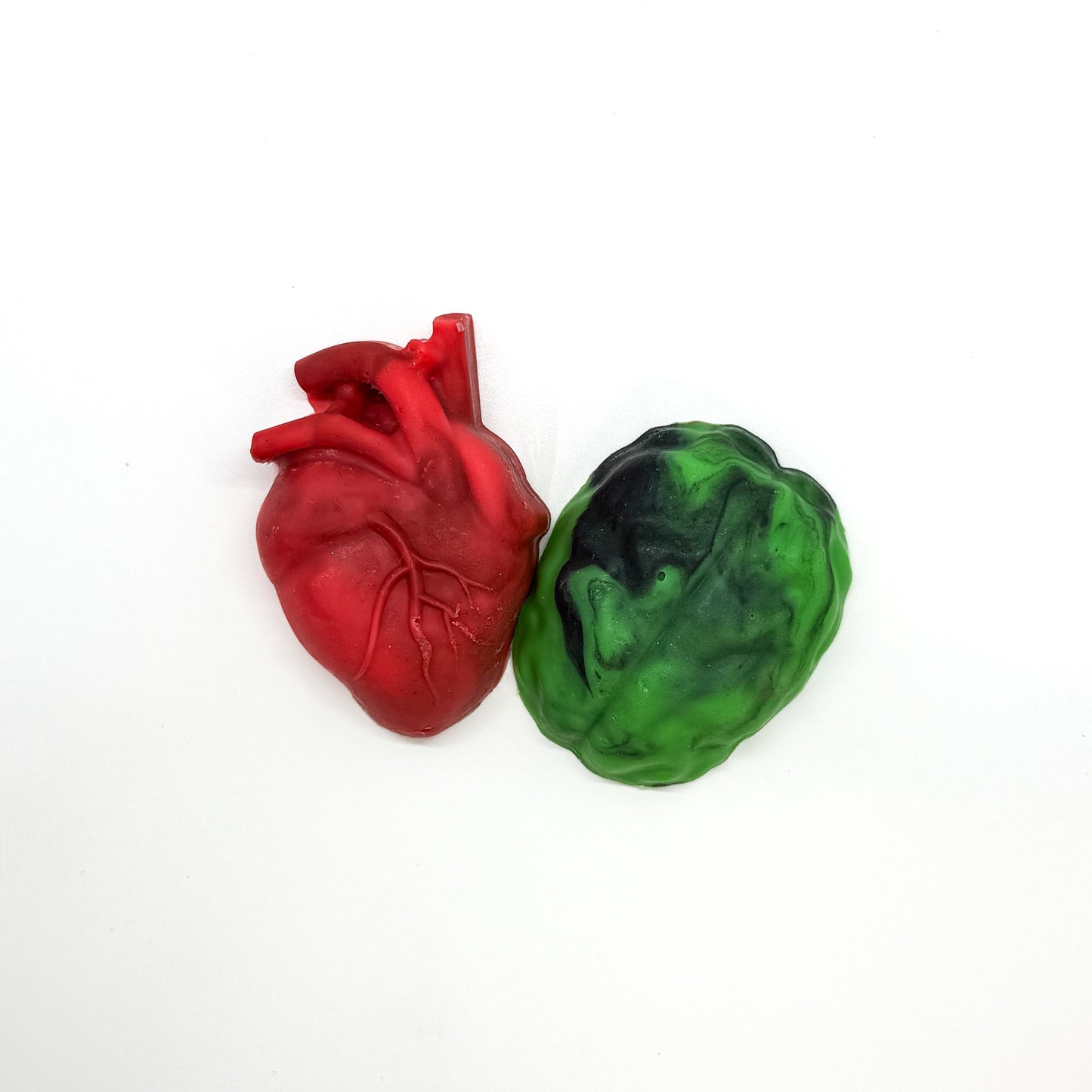 Halloween Anatomical Heart & Brain Soap | Sandalwood, Amber & Cedar