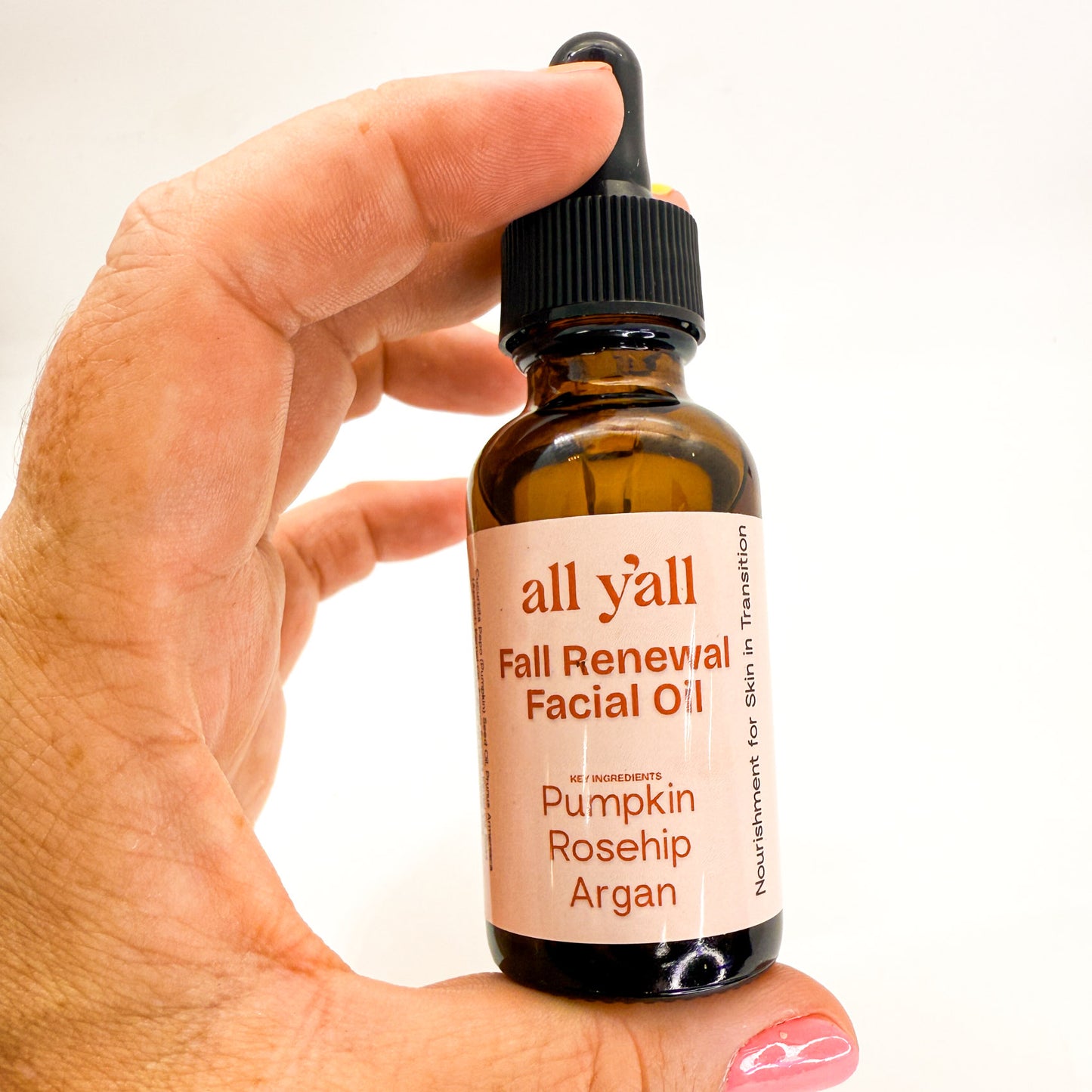 Autumn Bright Radiance Oil | Luxury Facial Oil with Pumpkin, Argan, and Rosehip