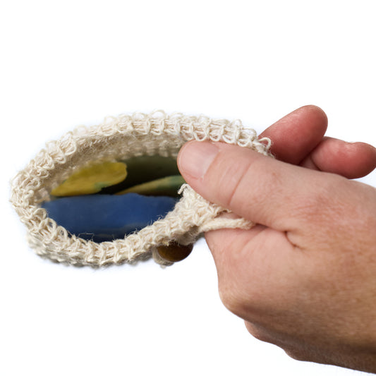 Soap Saver Bag | Exfoliating Natural Fiber Pouch