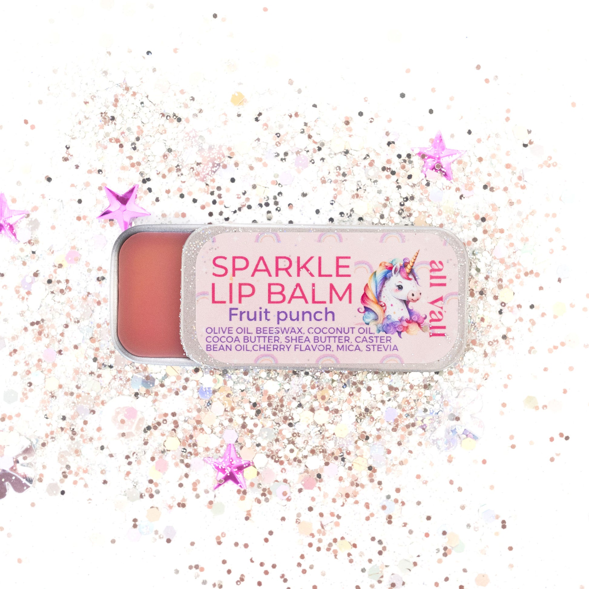 Fruit punch scented lip balm | Kid Friendly | All Y'all Skincare