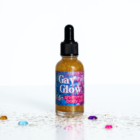 Gay Glow Shimmer Body Oil