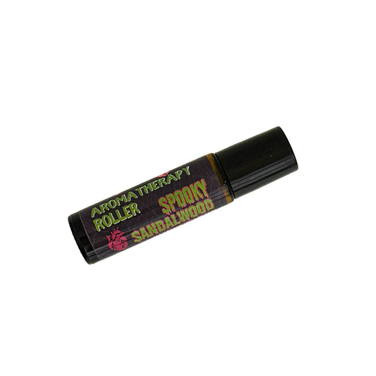 Halloween Sandalwood Aromatherapy Roller | Amber, Cedar & Musk