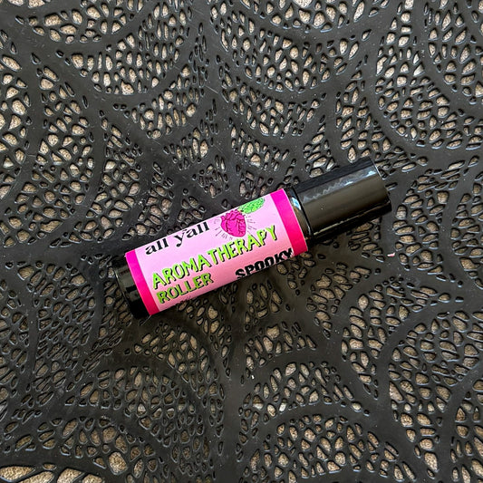 Halloween Sandalwood Aromatherapy Roller | Amber, Cedar & Musk